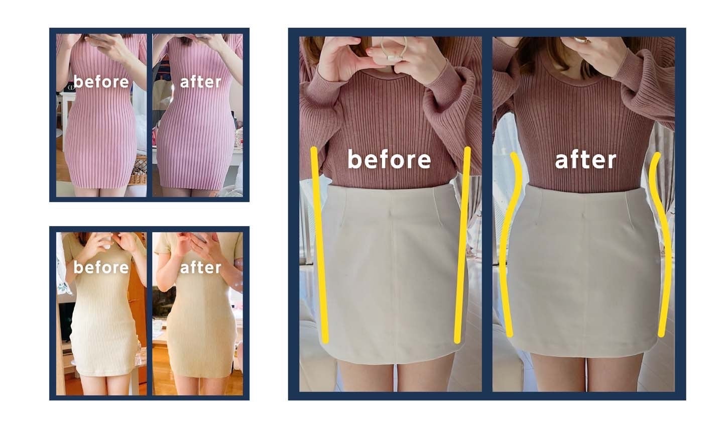 着るだけでグラマラス体型を実現 次世代インナーウェア Meudia 22年2月1日に発売 ミューディアのプレスリリース