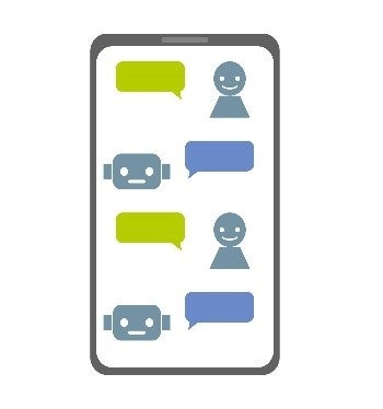 チャットボットイラスト