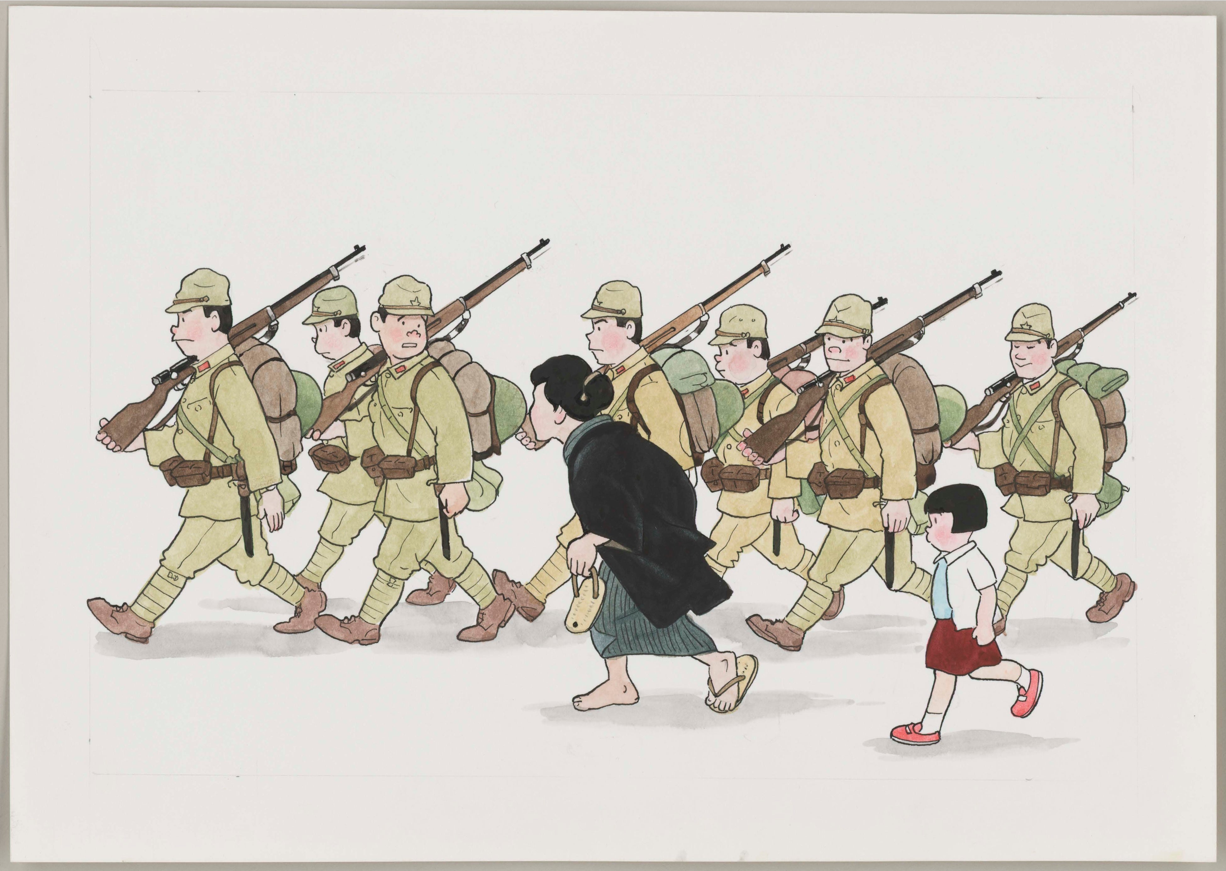 斎藤邦雄「戦地へ立つ日」