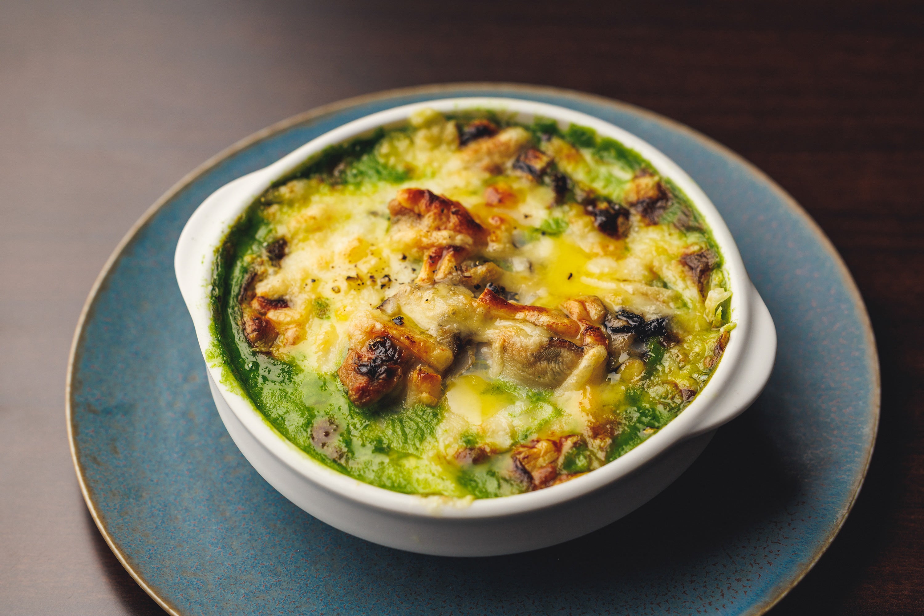 牡蠣とインゲンのグラタン”MIDORI”