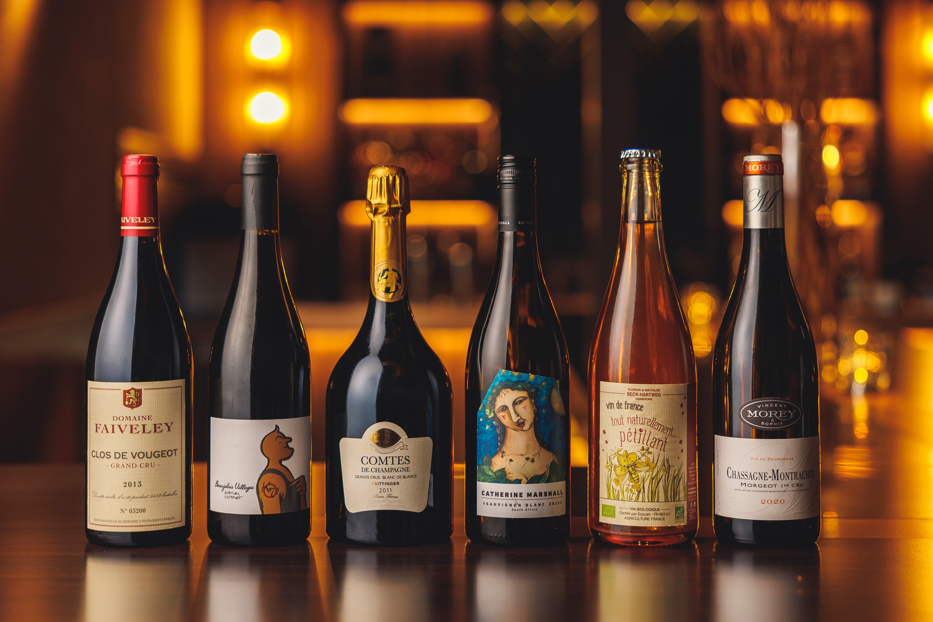 ナチュラルワインを中心に希少ワインも