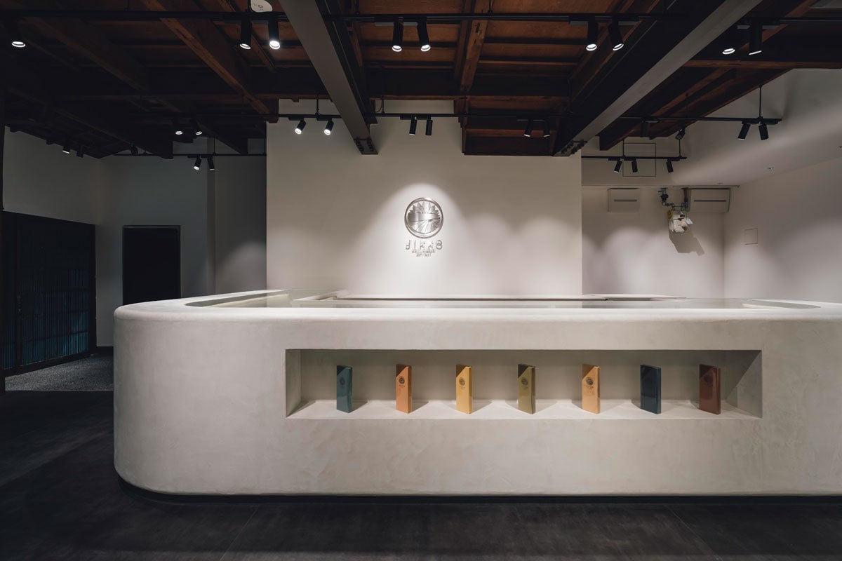 1階:包丁販売カウンター