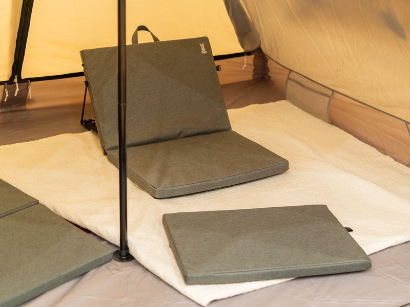 家でもキャンプでも使える】1人用折り畳みソファ「ザシキソファ