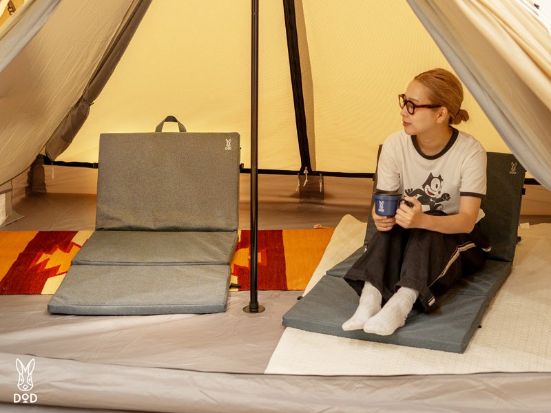 お気軽にコメントして下さい　DOD ザシキソファハーフ 91052-195-