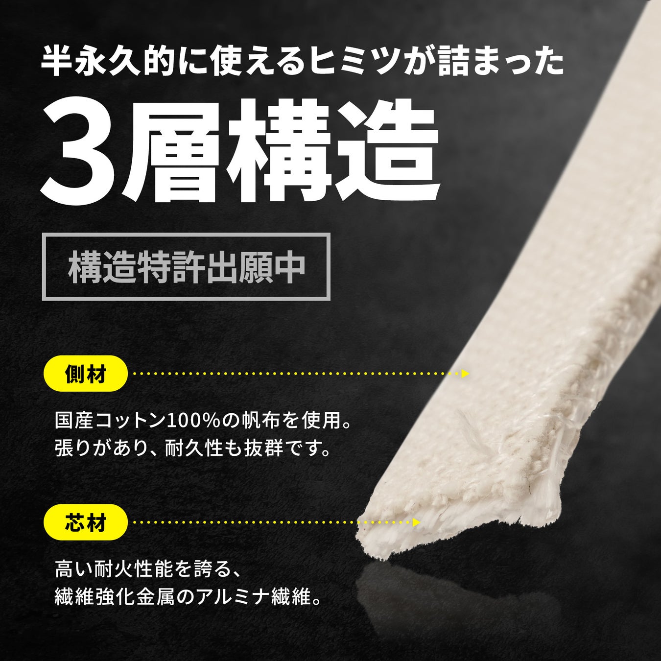 業界初 半永久的に使えるランタン芯 特殊繊維芯 の販売を開始 宇宙開発分野の新素材をキャンプ業界で転用 株式会社seidoのプレスリリース 業界初 半永久的に使えるランタン芯 特殊繊維芯 の販売を開始 宇宙開発分野の新素材をキャンプ業界で転用 株式会社seidoのプレスリリース