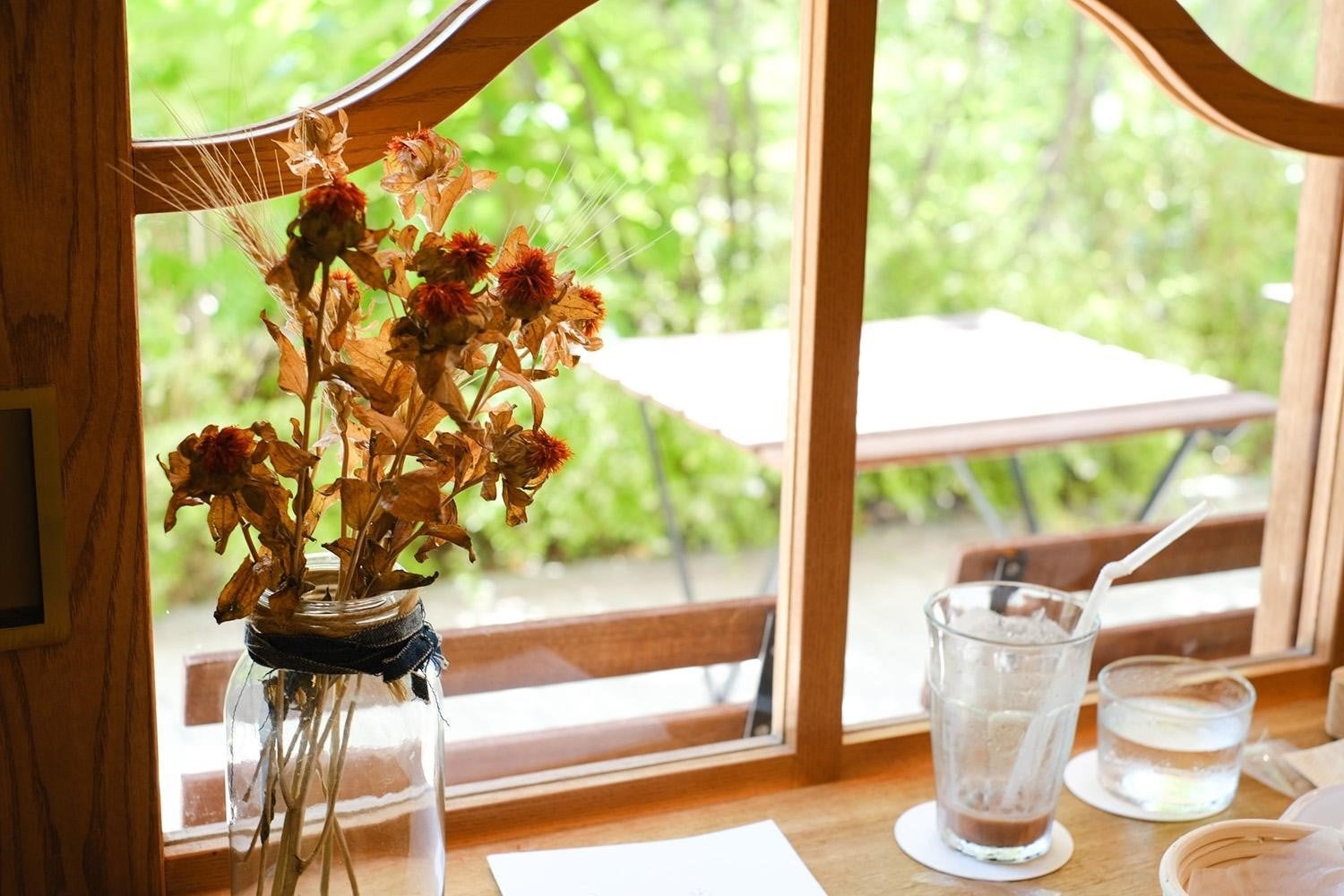 　▲撮影におすすめの窓際カウンター席