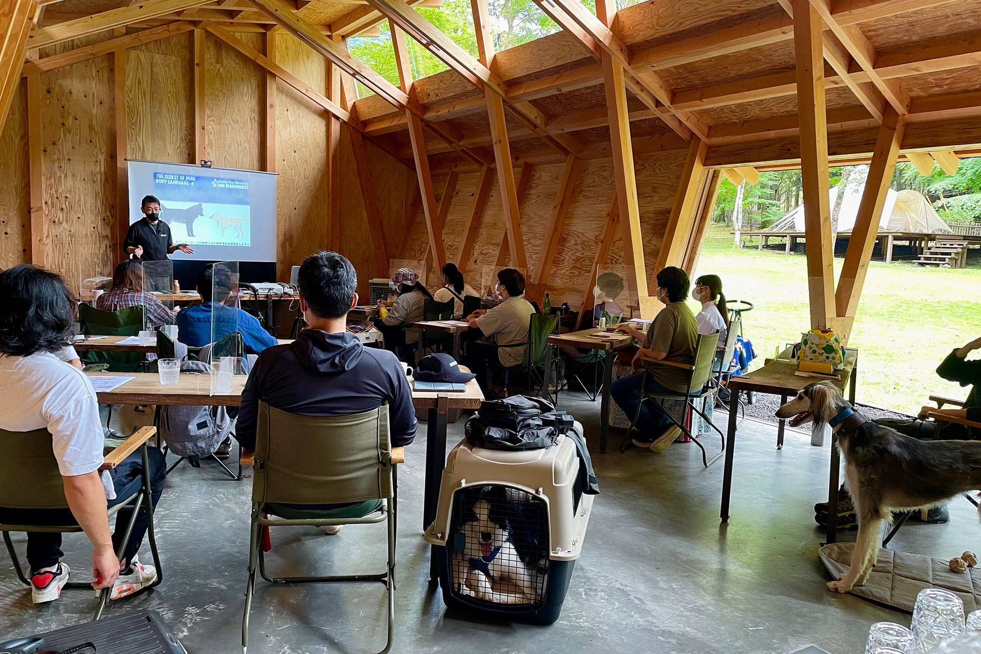 コワーキングスペースでセミナー開催