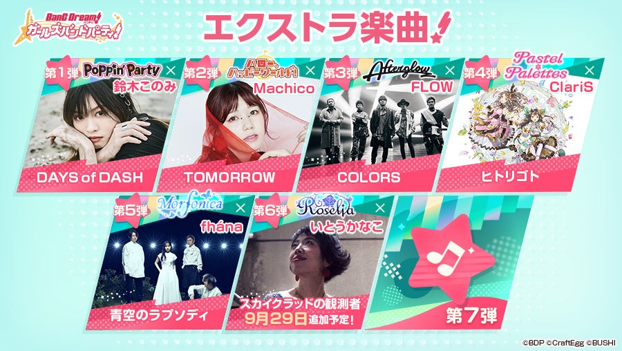 Roseliaと いとうかなこさんが歌う スカイクラッドの観測者 がガルパに追加 描き下ろしイラストを使用したコラボ記念フルpvも公開予定 株式会社craft Eggのプレスリリース Roseliaと いとうかなこさんが歌う スカイクラッドの観測者 がガルパに追加 描き下ろしイラストを使用したコラボ記念フルpvも公開予定 株式会社craft Eggのプレスリリース