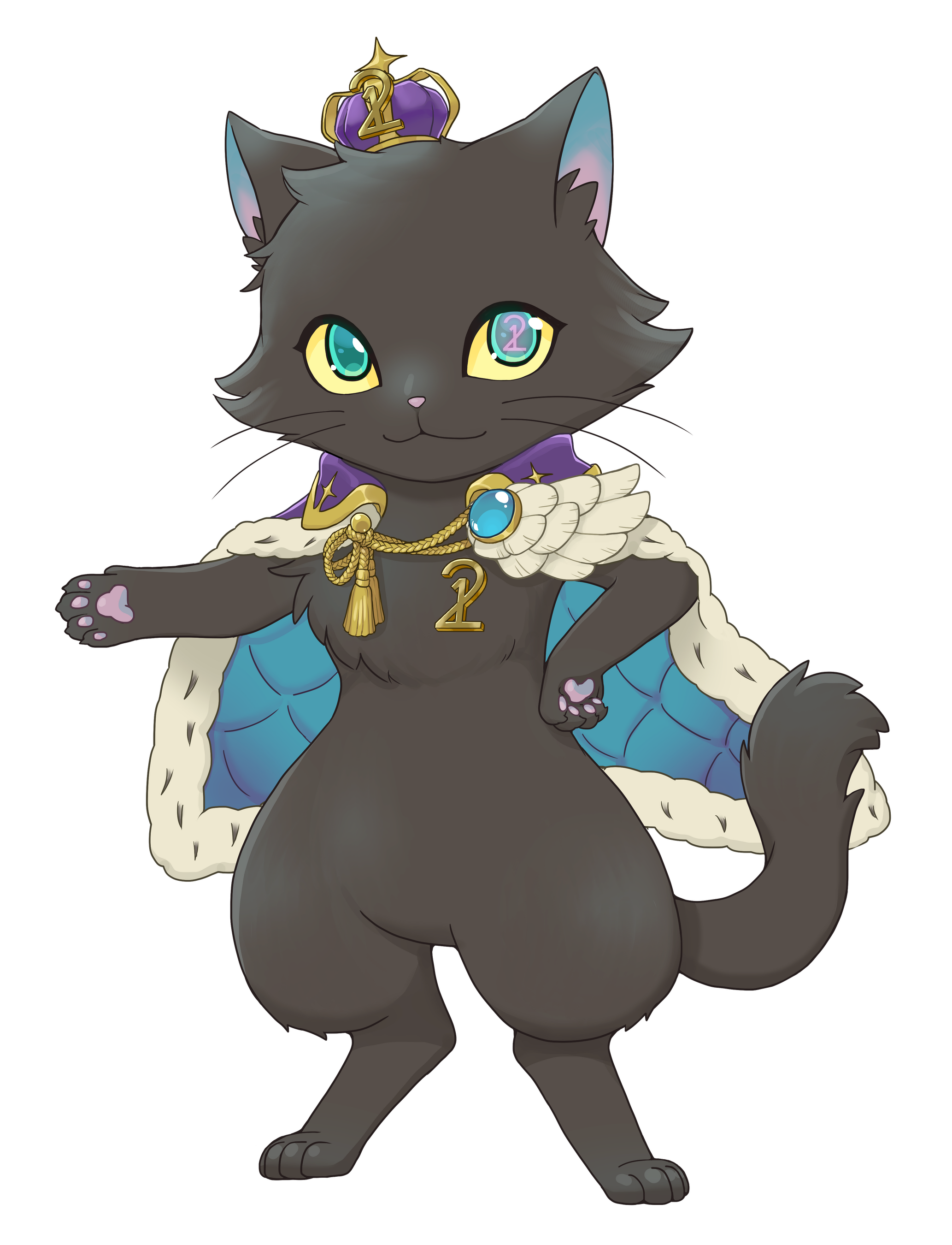 ONE STONE TWO BIRDS 公式キャラクター「黒猫ワイズ」