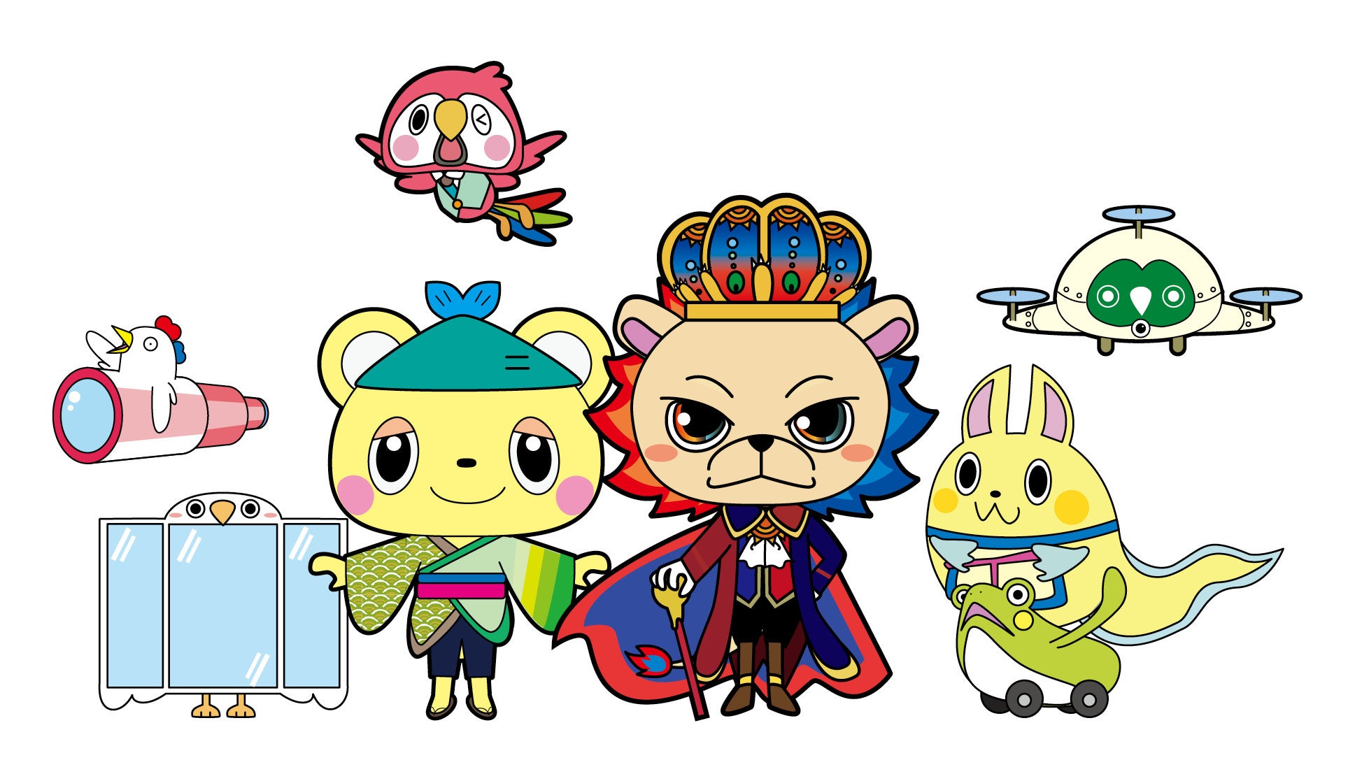 キャラクターが学びをナビゲート