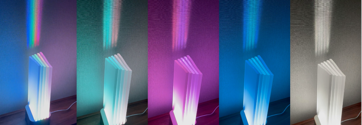 5種類のカラーパターン