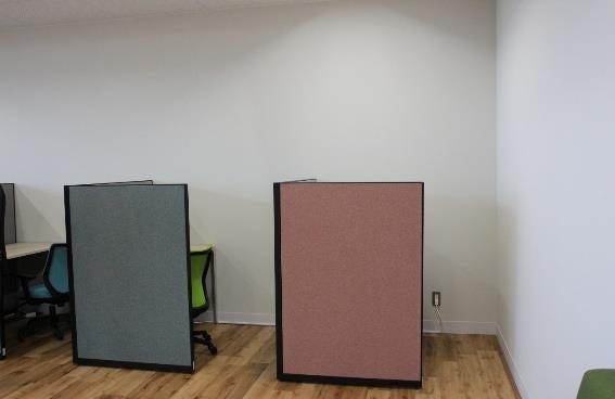 １人で集中したい時に！個人用ブース（多目的ルーム）