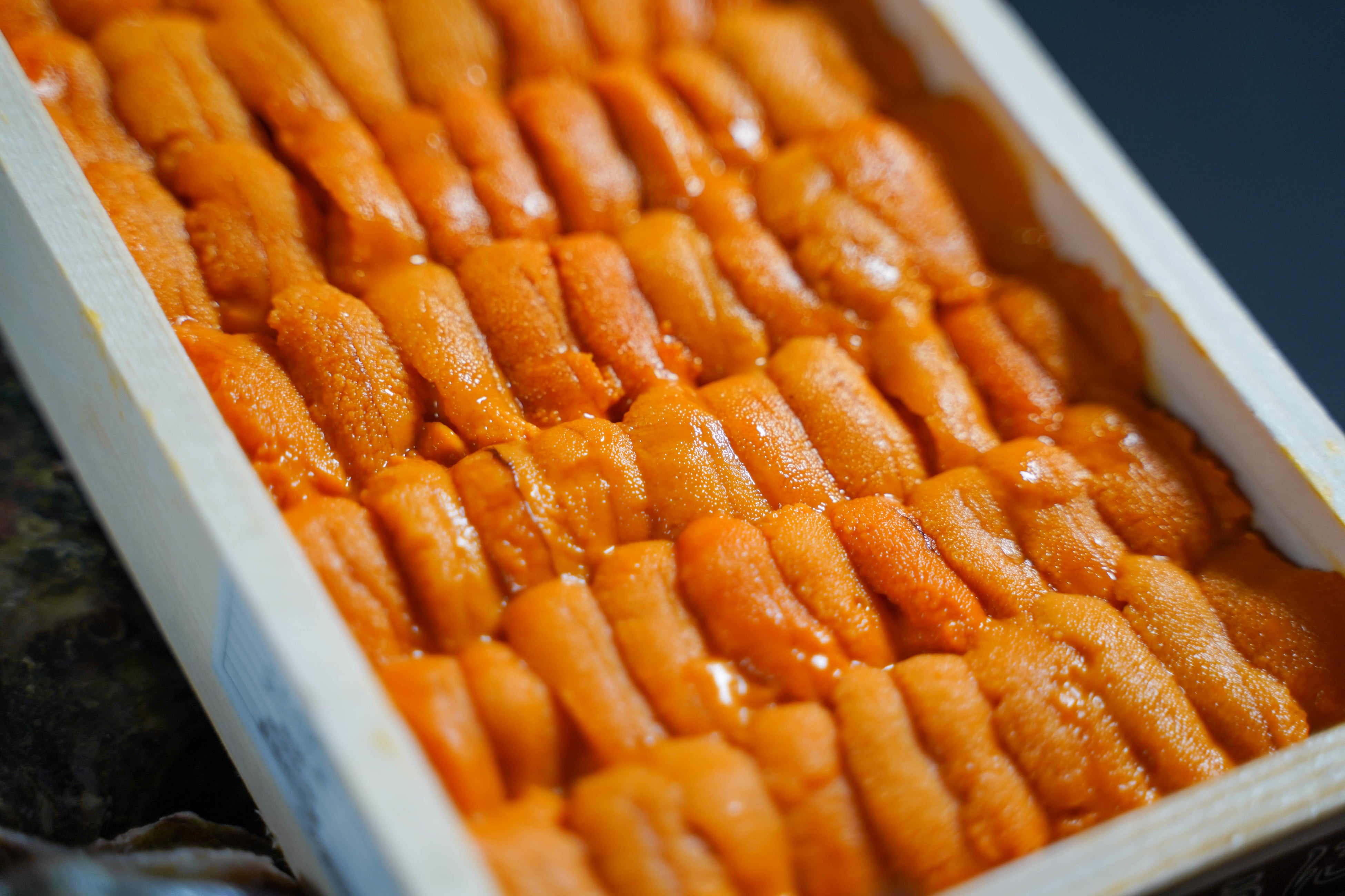 厳選した雲丹を使用した雲丹料理