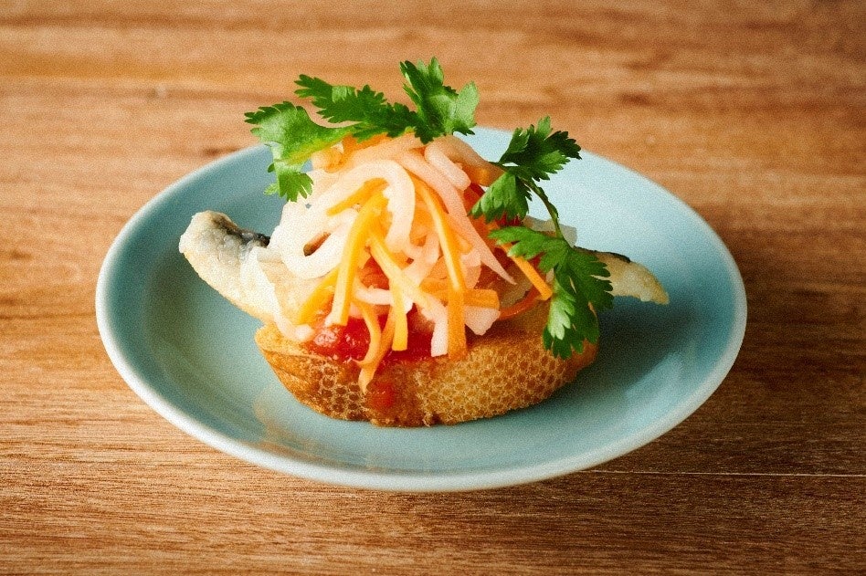 「バインミーをピンチョス」（350円）