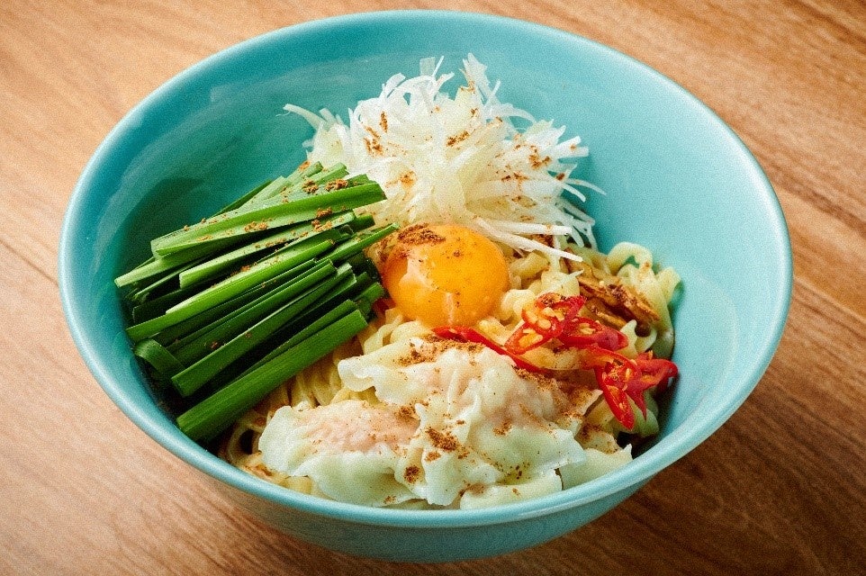  「汁なしワンタンまぜそば」（950円）