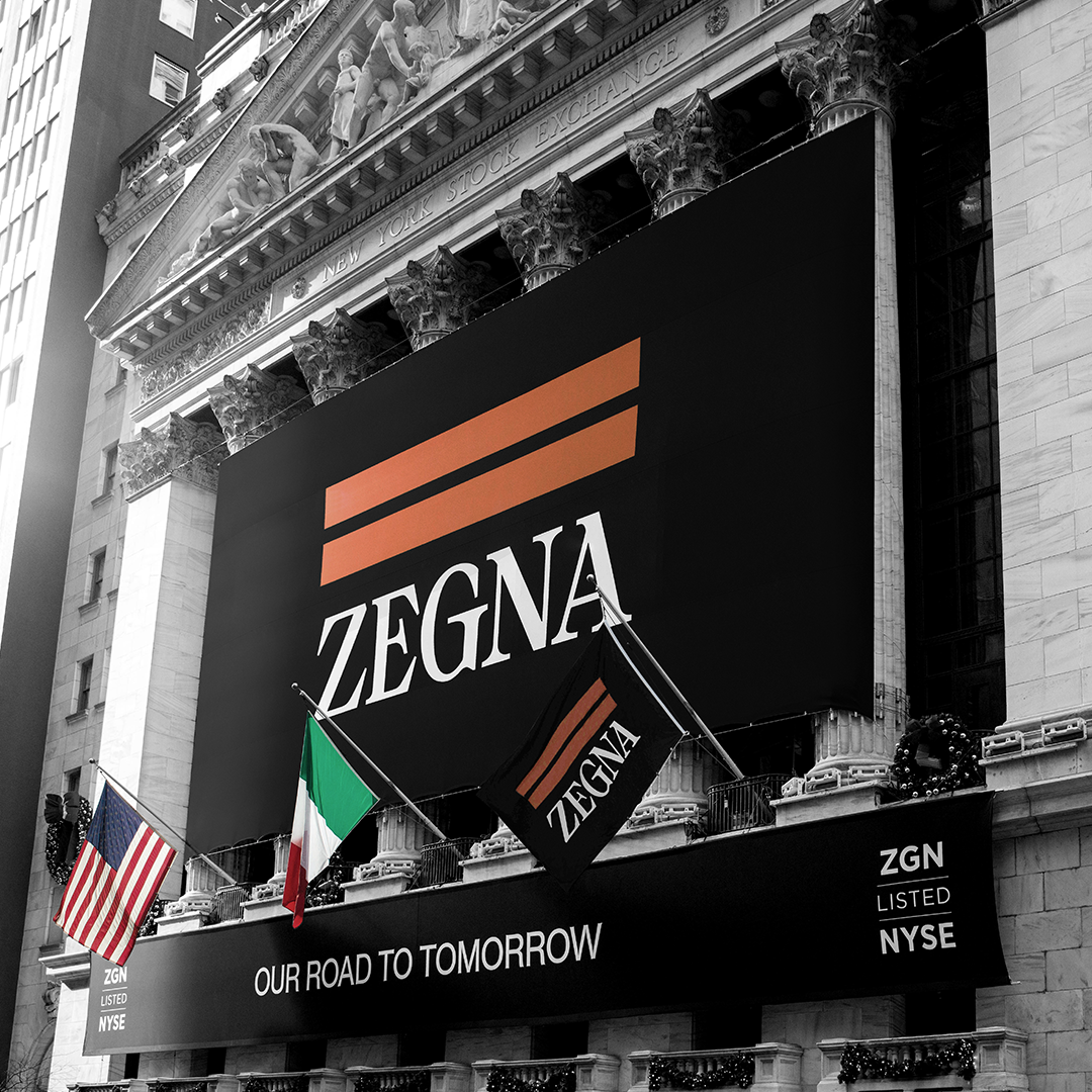 インベストメント 下 世界的に有名なグローバル ラグジュアリー グループであるゼニア