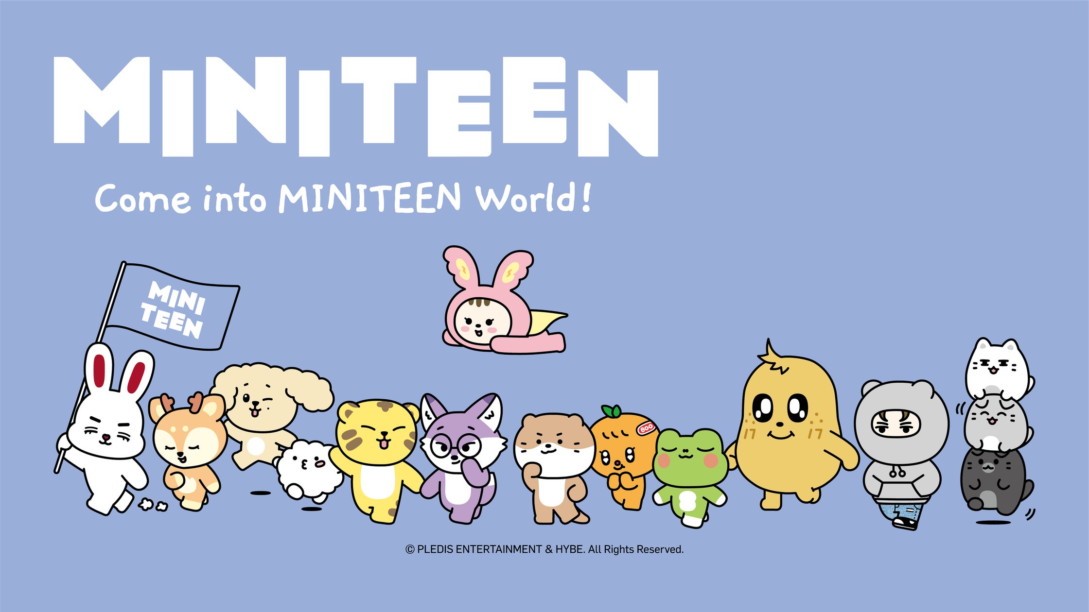 SEVENTEENキャラクター「MINITEEN(ミニティーン)」公式 SEVENTEENキャラクター「MINITEEN(ミニティーン)」公式