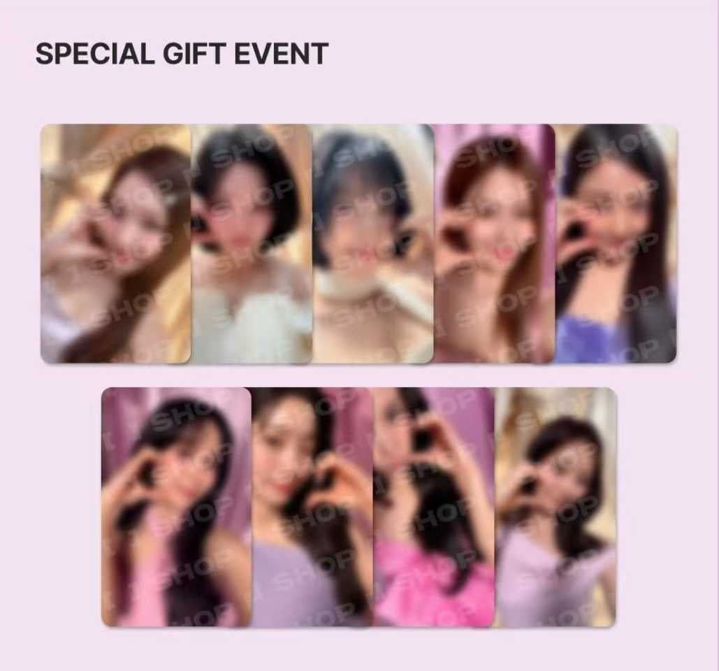 TWICE ラントレ 付属品 RANDOM TRADING CARD / TWICE『THIS IS FOR』 – JYP JAPAN