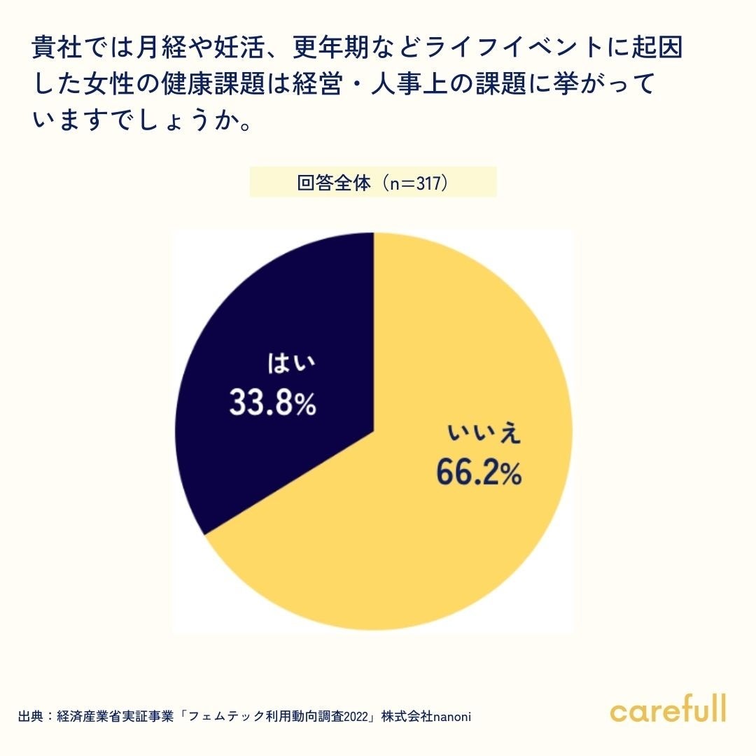 図3：女性の健康に関する課題意識 回答全体