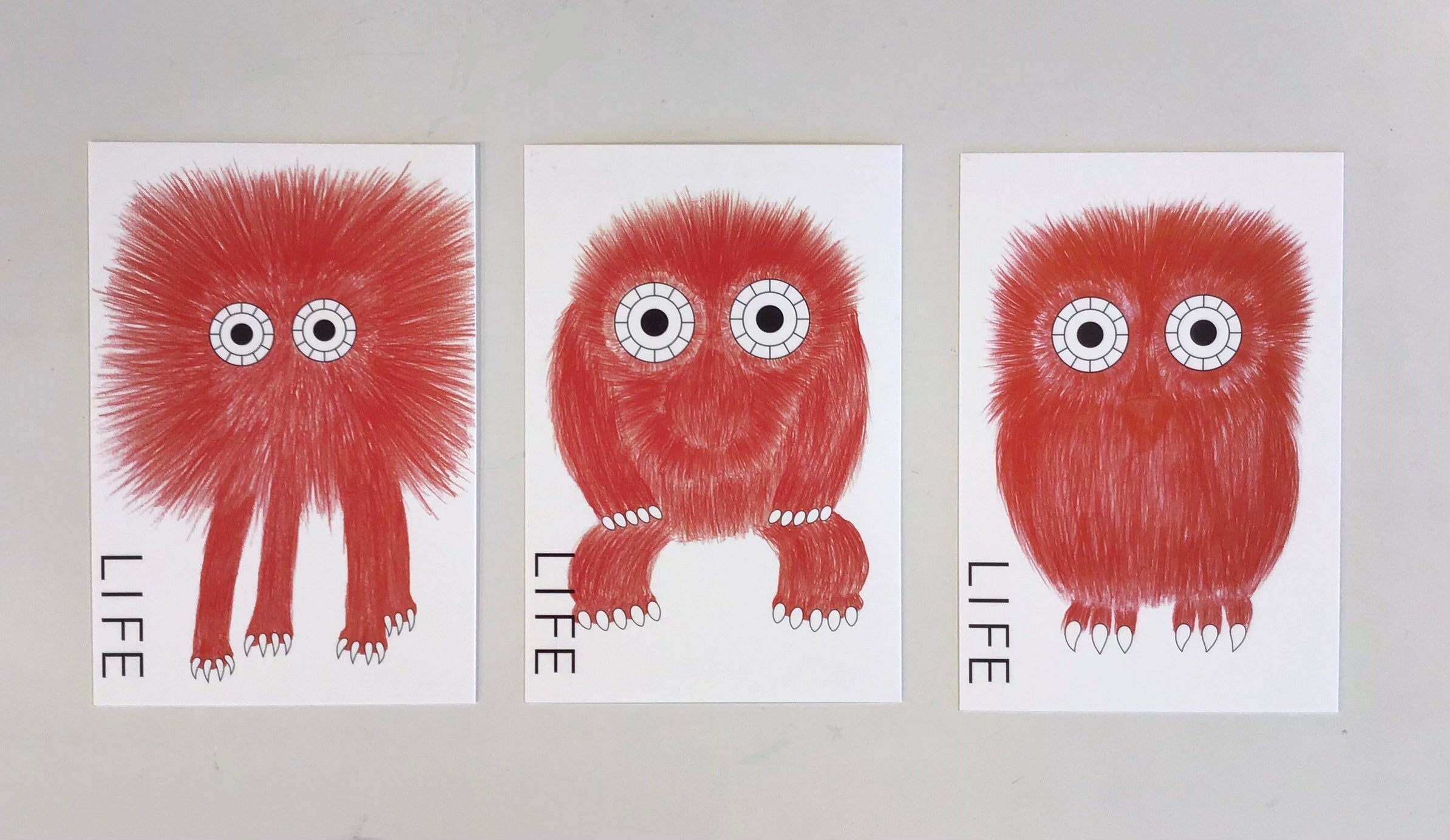 富山県美術館オリジナルポストカード　各165円（税込）