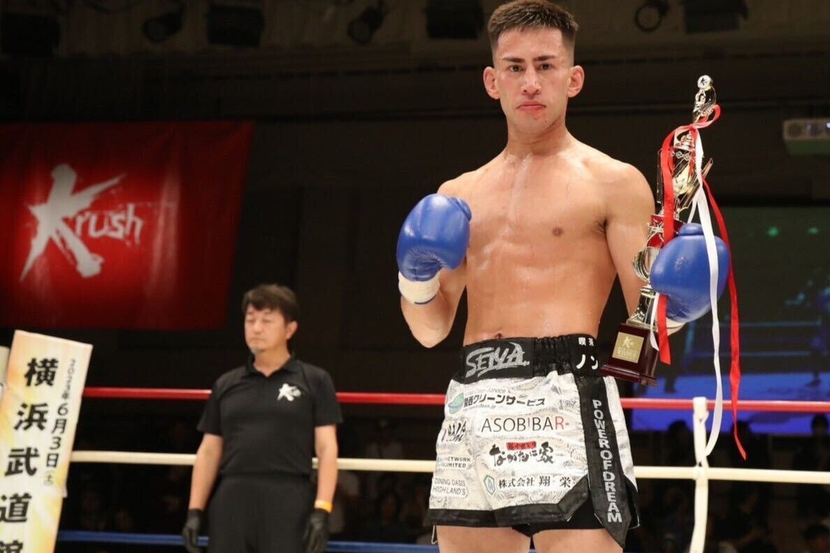 明日のKrushに参戦の格闘家SEIYA選手のスポンサーに世界的CBD