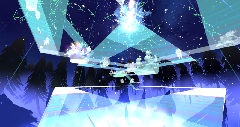 バーチャル雪像会場