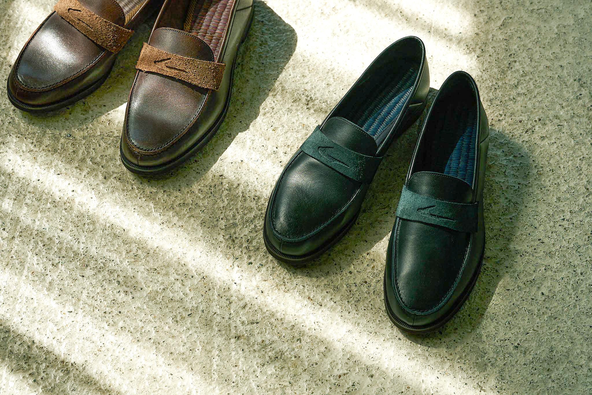 Liberato　畳ローファースリッパ　ダークブラウン 4Way 畳ローファー ＜メンズ・ダークブラウン＞ 日本製 Made in