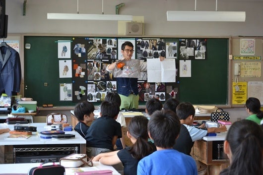 2014年 第一回 服育授業の様子