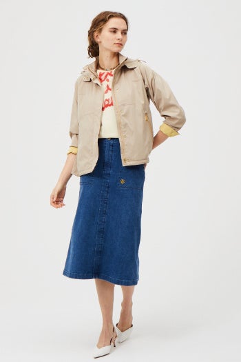 「エヴェックス バイ  クリツィア」家庭洗濯が可能な2WAYカジュアルブルゾン