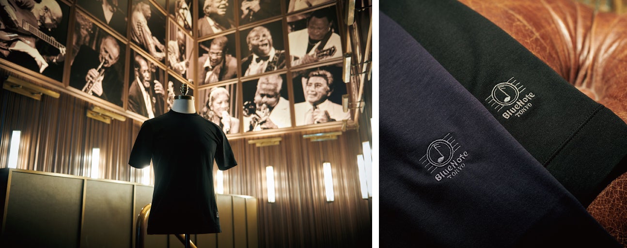 Blue Note Tokyo × Paul Stuart 『DRESS TEE SHIRT』 限定モデル (5月下旬発売予定)