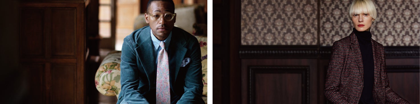 2022年秋冬「Paul Stuart」ビジュアル