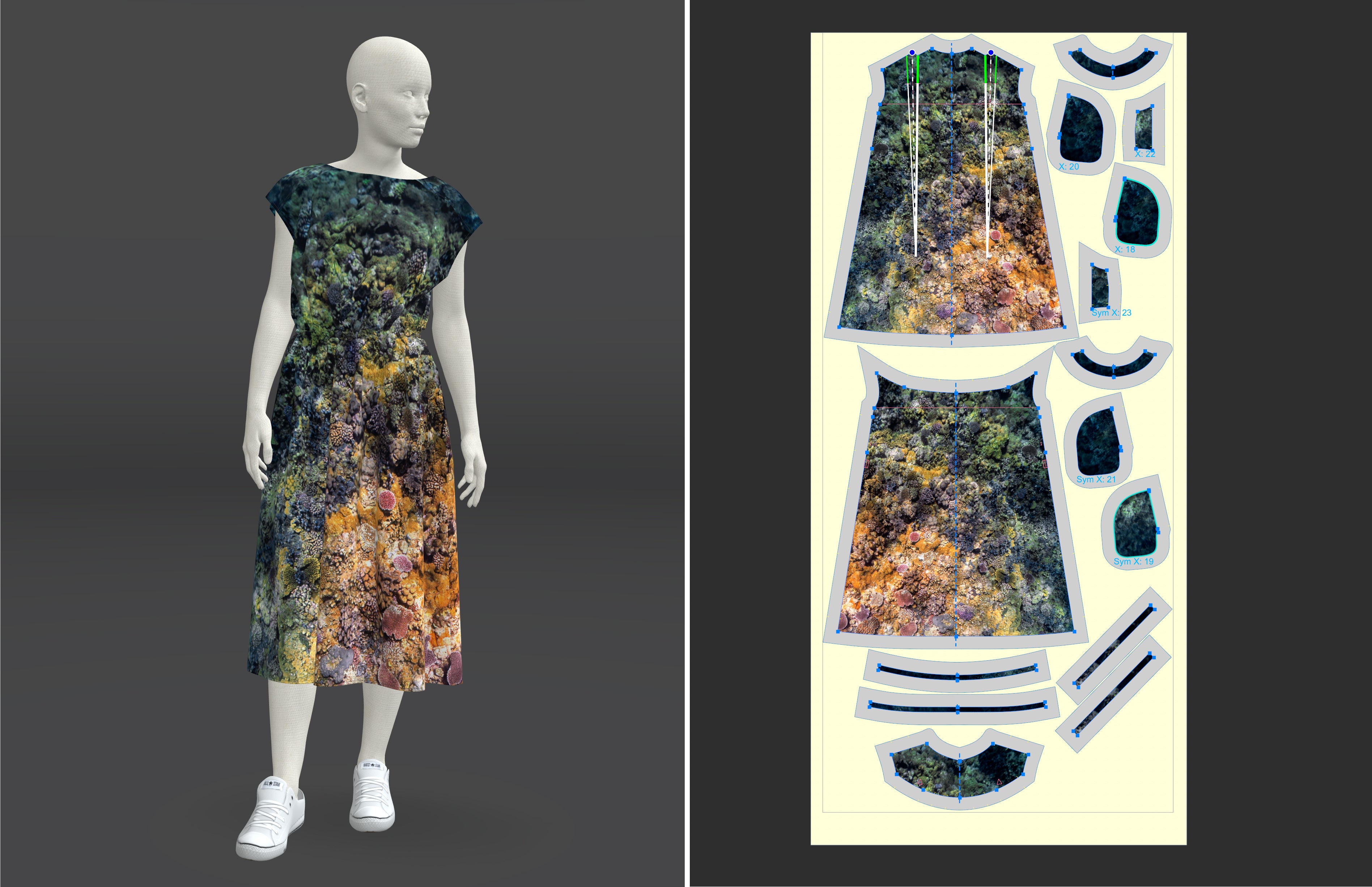 試作品レス、在庫レスを実現する アパレルシミュレーションソフト