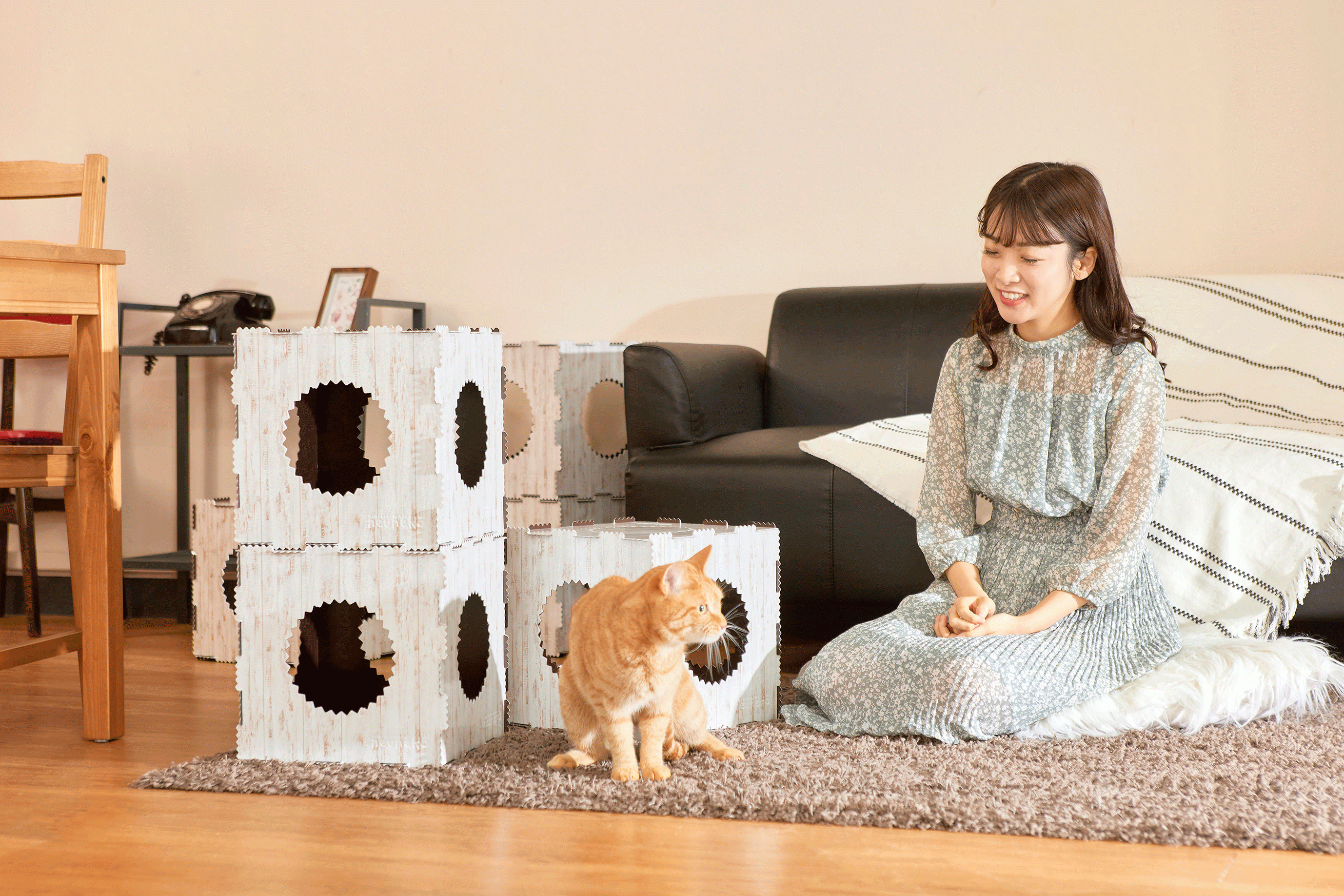 メイドイン大阪、サステナブルな猫用遊具を開発する「neuneko」が日本