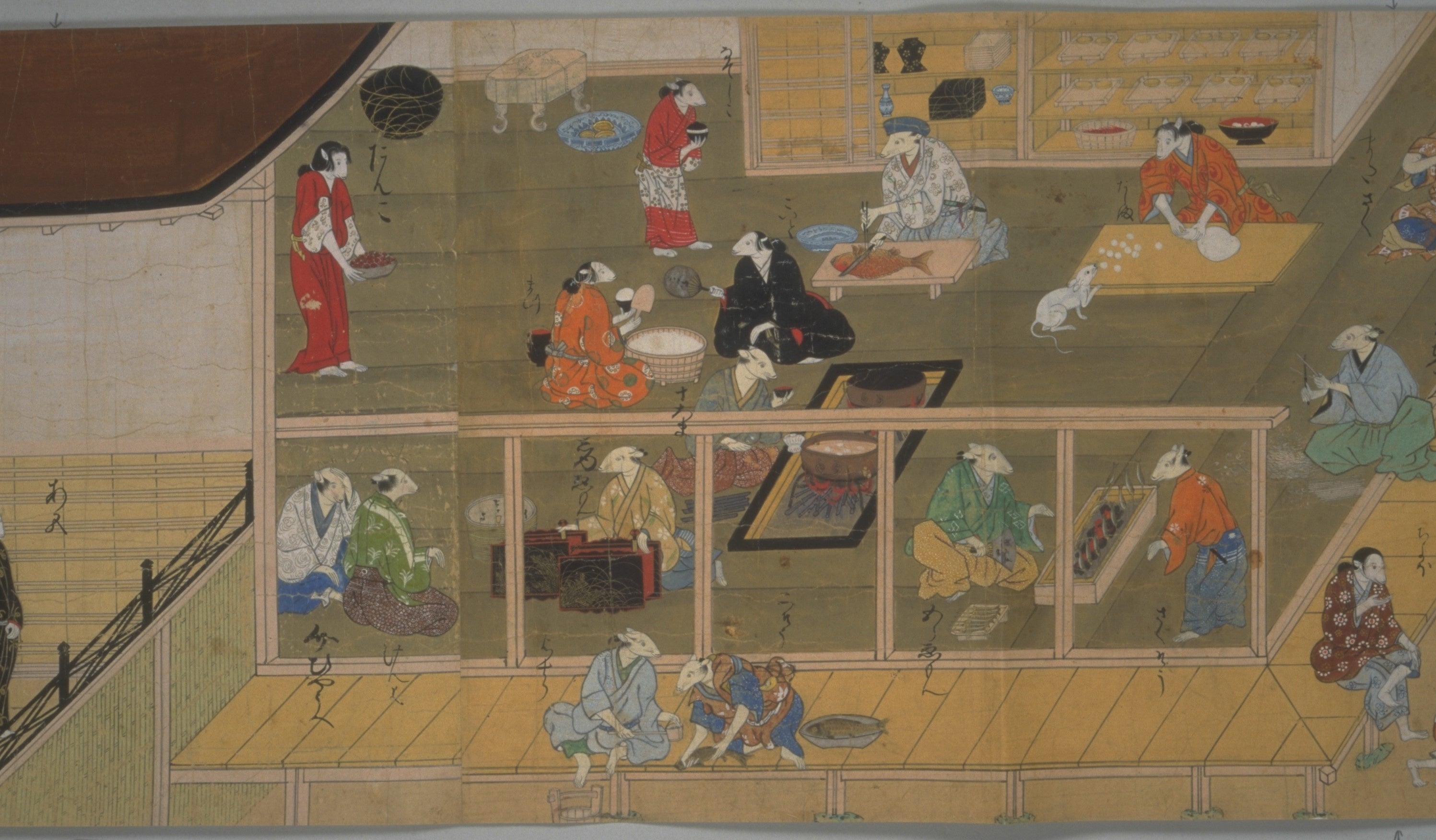 「祢兵衛鼠絵巻」（大阪青山歴史文学博物館所蔵）