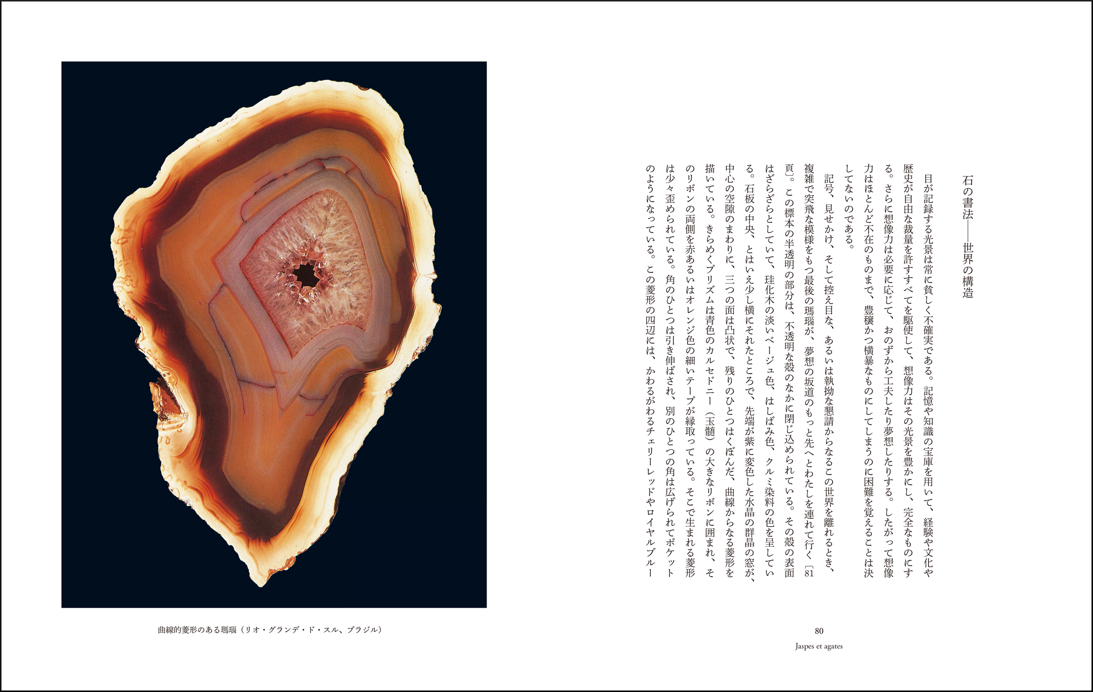 「石の書法——世界の構造」より