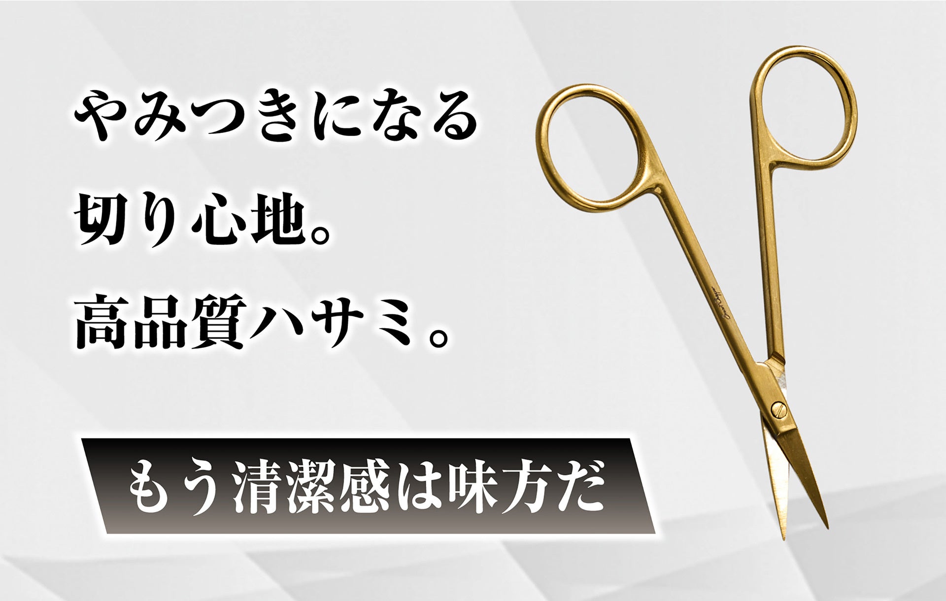 やみつきになる切れ心地なハサミ