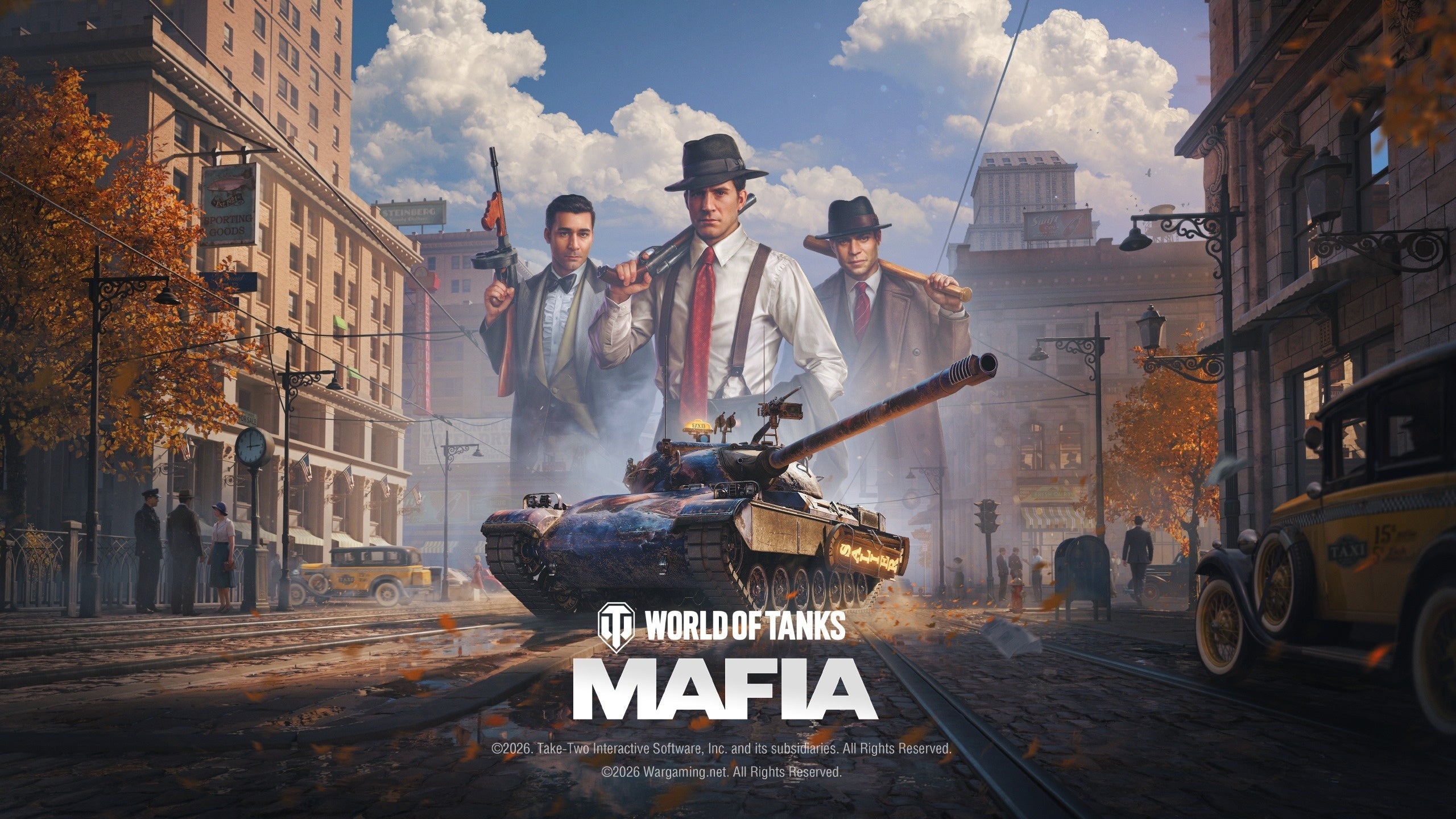WoT×Mafiaコラボ！裏社会バトルパス、3/19開始