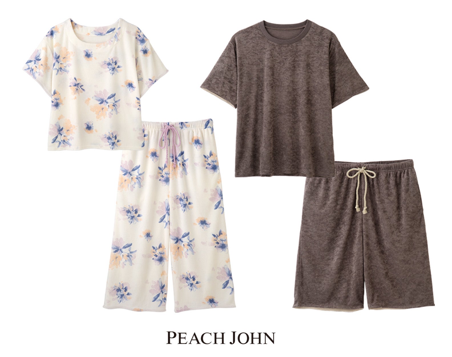 完売品！新品未開封　ピーチジョン　クーリッシュパジャマ　冷感　コラボ PEACH JOHN｜【接触冷感のやわらかパイル仕立て】クーリッシュ