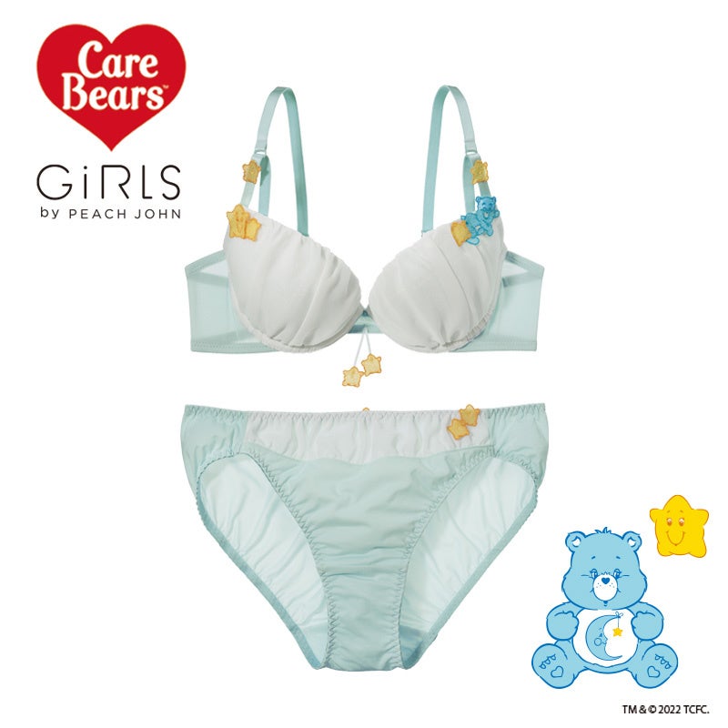 ピーチジョンCare Bears ピンク クロップドカーディガン&パンツ