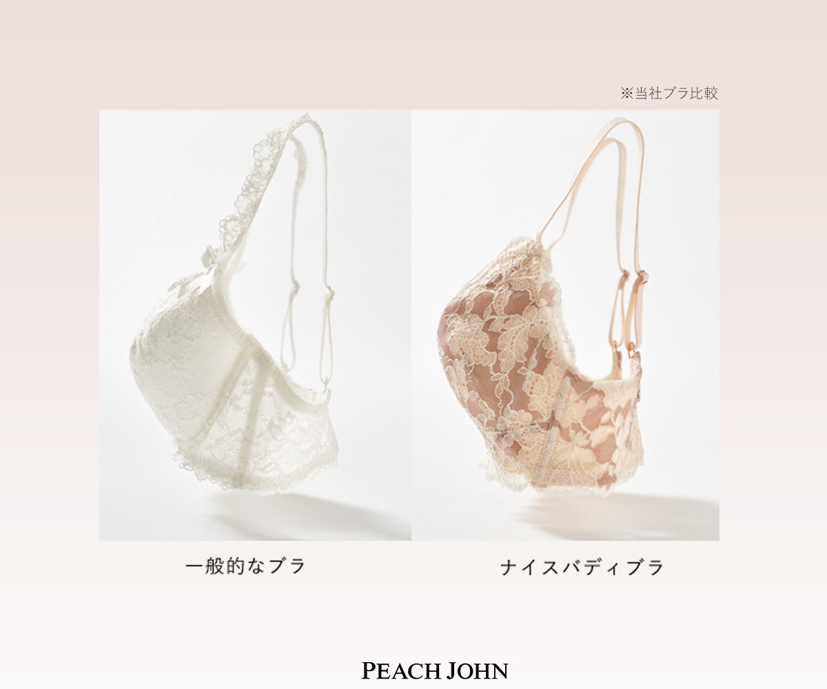 PEACH JOHN ナイスバディブラ　ナイスバディブラフルラージュ ナイスバディブラフルラージュ」縫製不良のお詫びと自主回収の