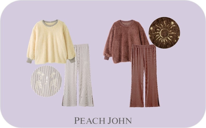 PEACH JOHNから誕生日に合わせた開運ルームウェアコレクションが本日発売！