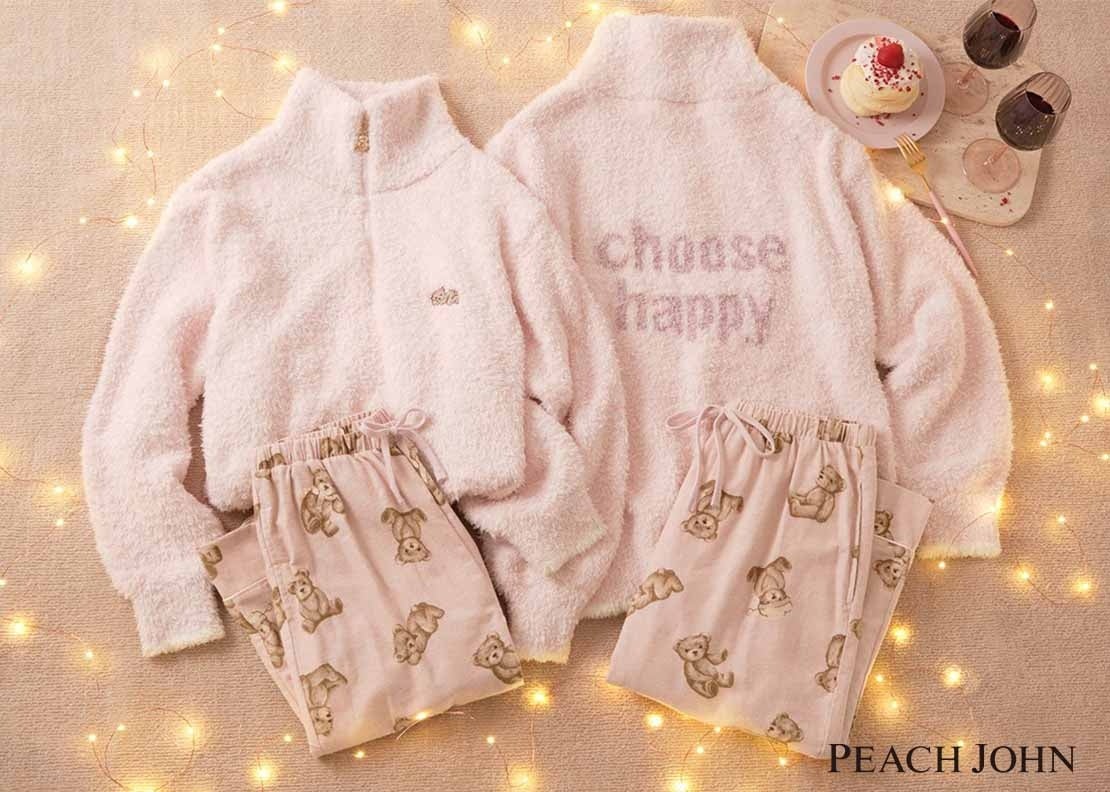 timelesz 松島聡】PEACH JOHN「恋する、ルームウェア」冬の新作ルック