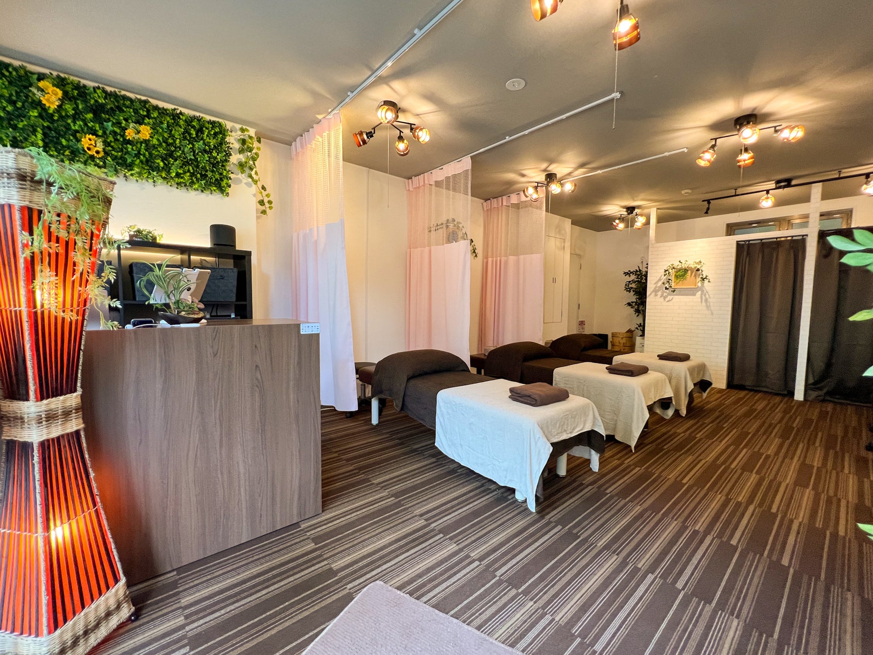 横濱もみ処ほっとするん瀬谷三ツ境店店内の様子