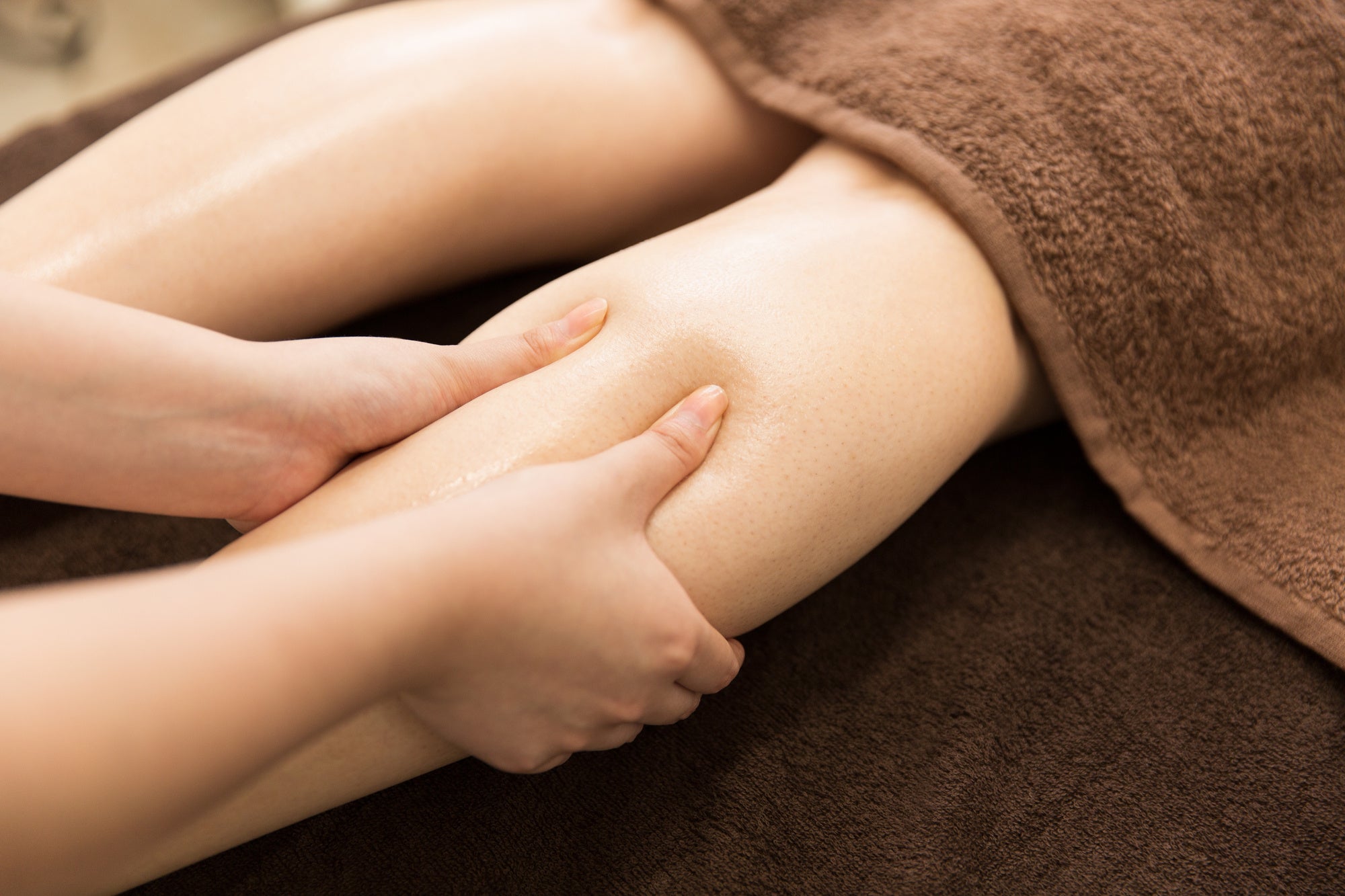 足つぼ、ふくらはぎなどのオイルトリートメントメニューも豊富