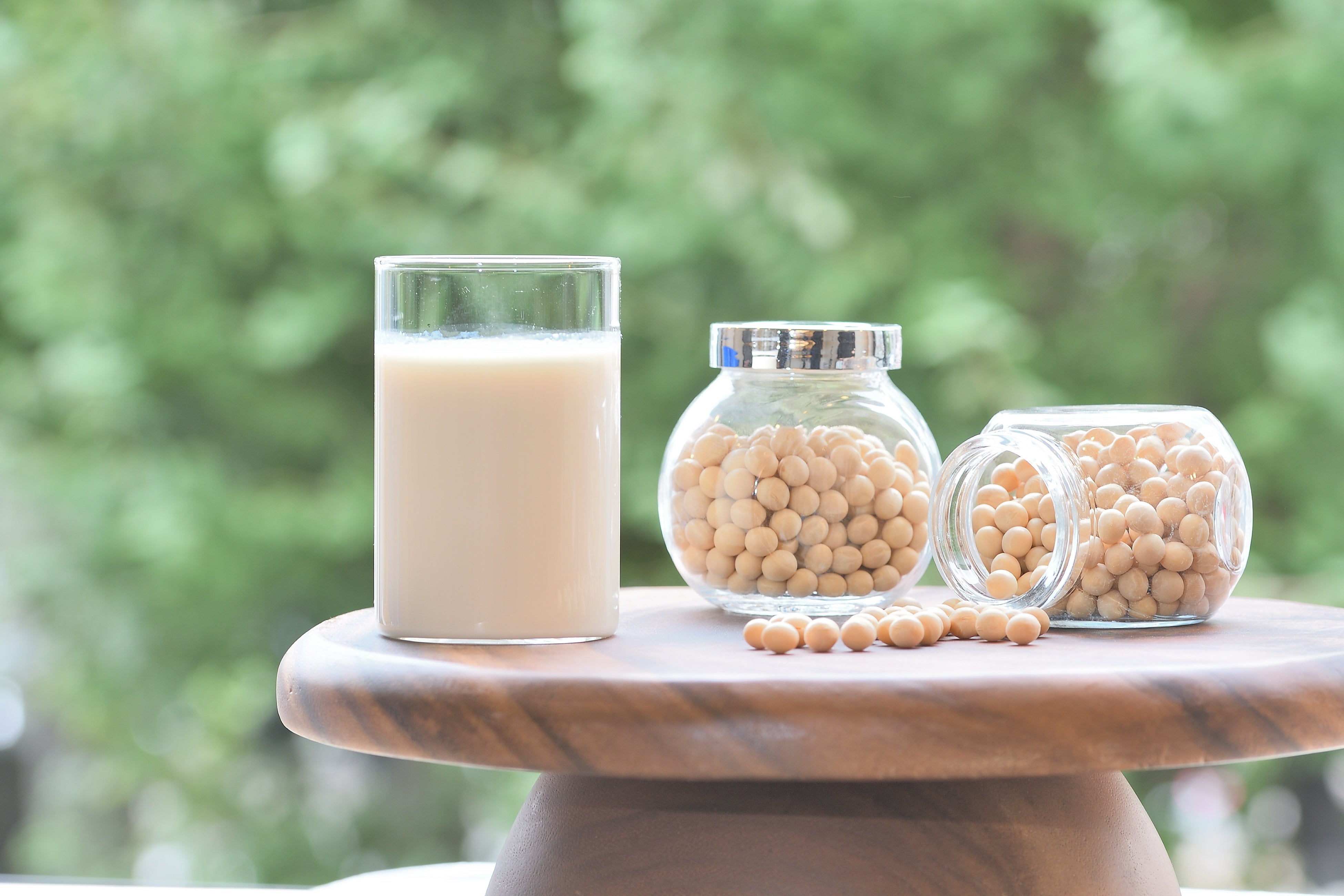 利点の多い国産大豆の豆乳