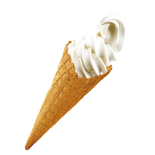 豆乳を配合したソイ・ソフトクリーム