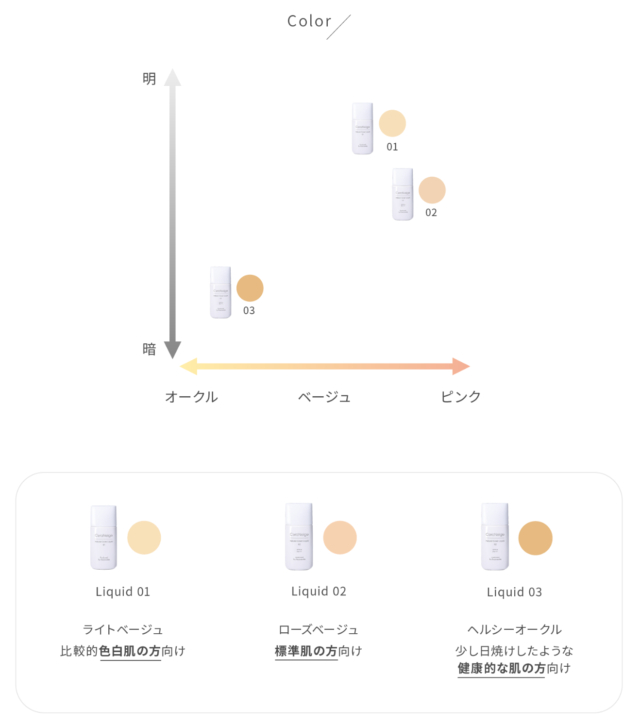 カラーチャート