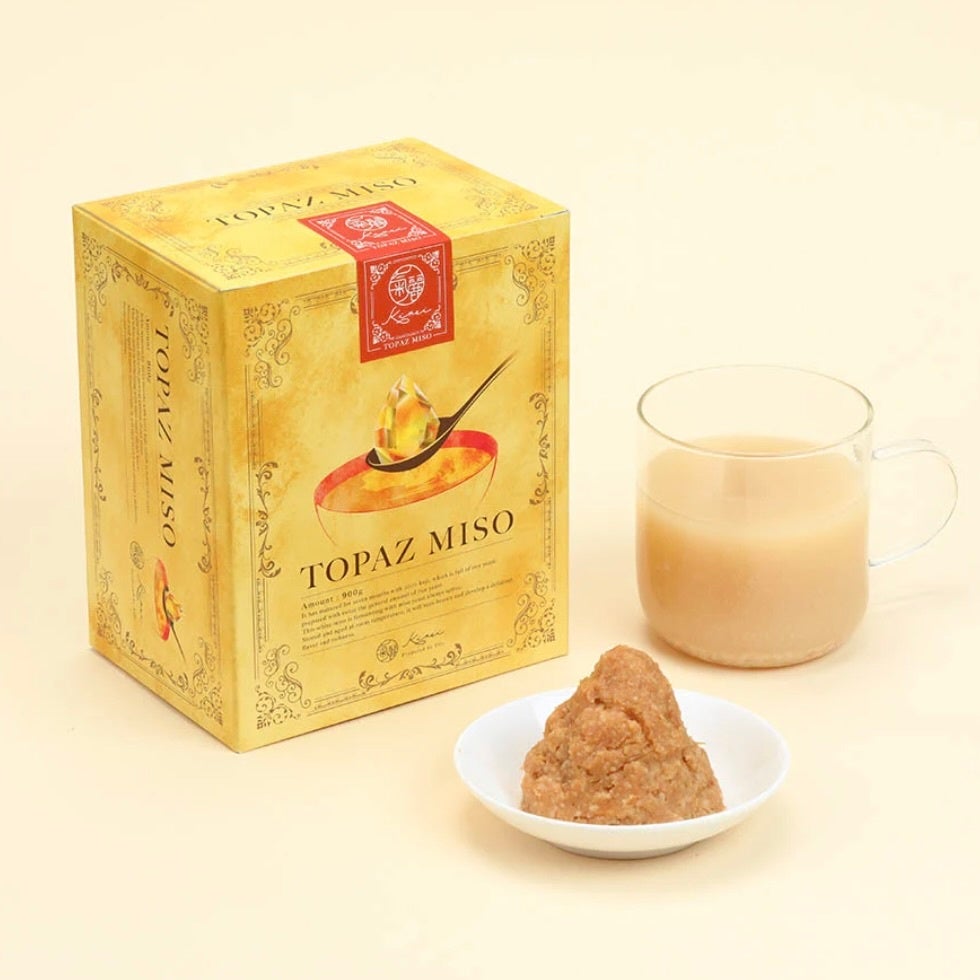 ミルクティー色が優しい「TOPAZ MISO」