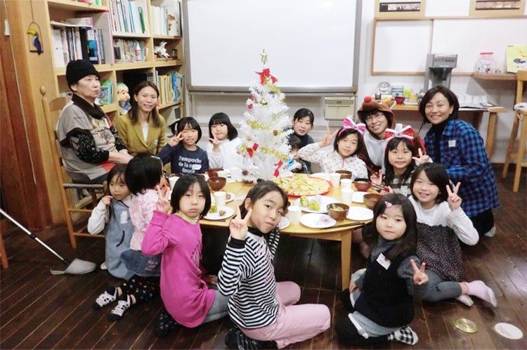 鍋パーティーの様子