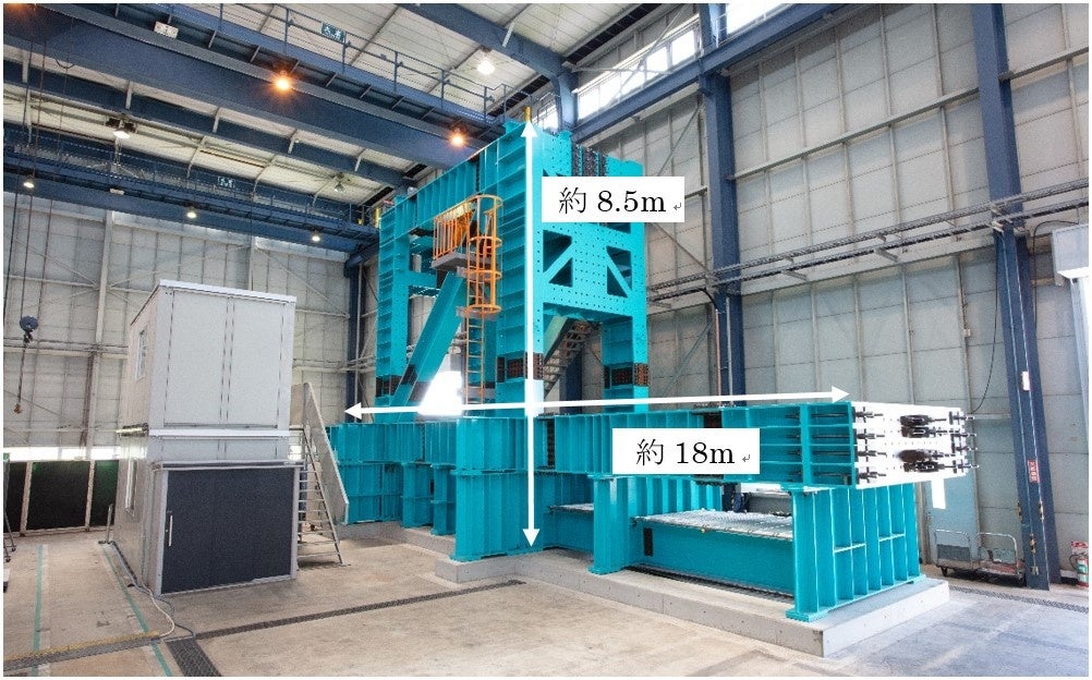 【一軸・斜め載荷試験機　全体写真】